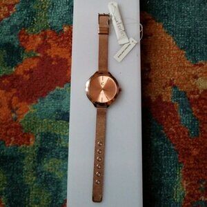 Brand New! CHARMING CHARLIE Rose Gold Watch